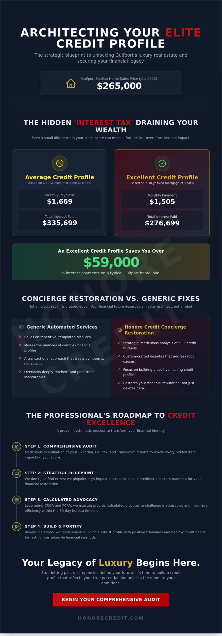 Credit Repair Gulfport MS: Architecting Your Path to Financial Freedom