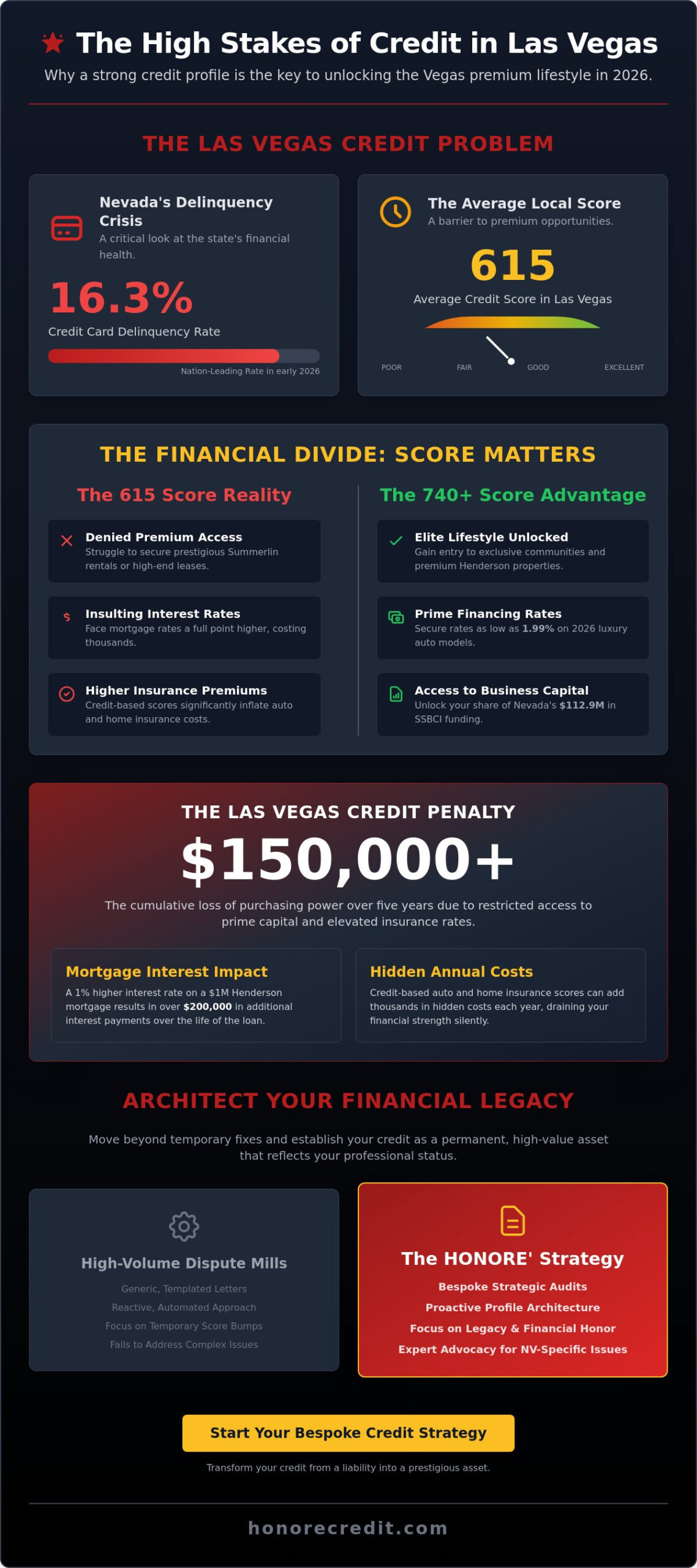 Credit Repair Las Vegas: Architecting Your Financial Legacy in 2026